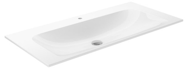 32970311001 PLAN Керамический умывальник 1007x494x17 мм, 1 отверстие для смесителя. Фото 1