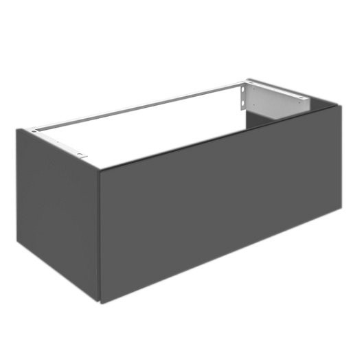 32971290000 PLAN Тумба под умывальник 1000x490x400 мм, инокс мат. Фото 1