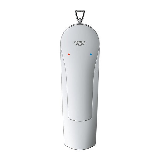 33188003 Eurosmart 2021 Смеситель для раковины с цепочкой S-size, хром (замена 33188002). Фото 4