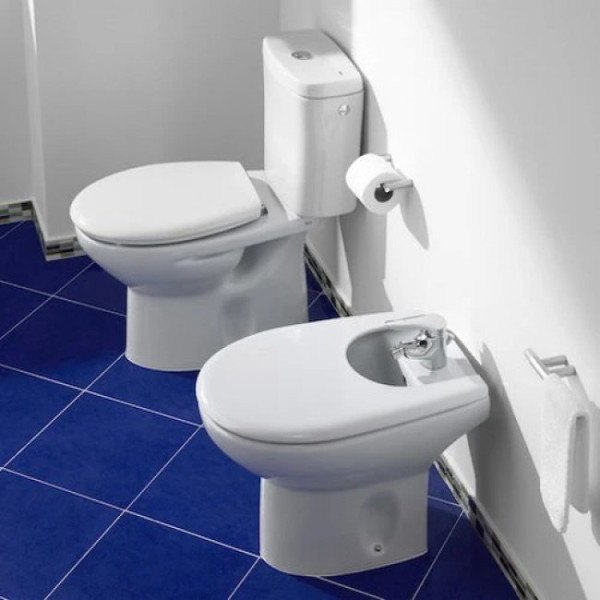 34239U000 Victoria чаша напольная косой выпуск ПРОДАЖА ТОЛЬКО С БАЧКОМ. Фото 5