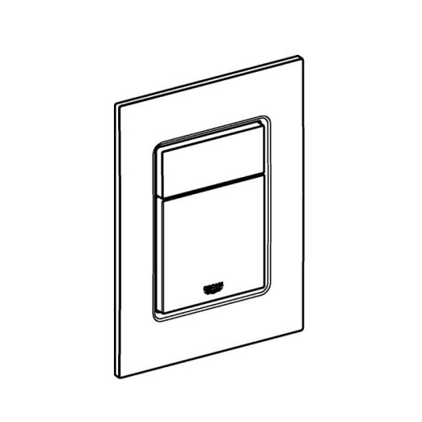 37535GL0 Skate Cosmopolitan Панель смыва для унитаза, размер S, вертикальная, холодный рассвет. Фото 4