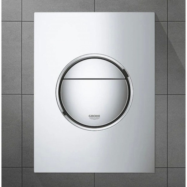 37601000 Nova Cosmopolitan Панель смыва для унитаза , размер S, хром. Фото 4