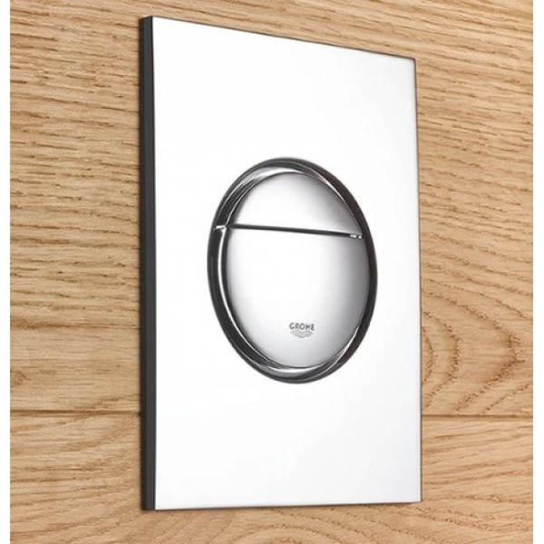 37601000 Nova Cosmopolitan Панель смыва для унитаза , размер S, хром. Фото 5