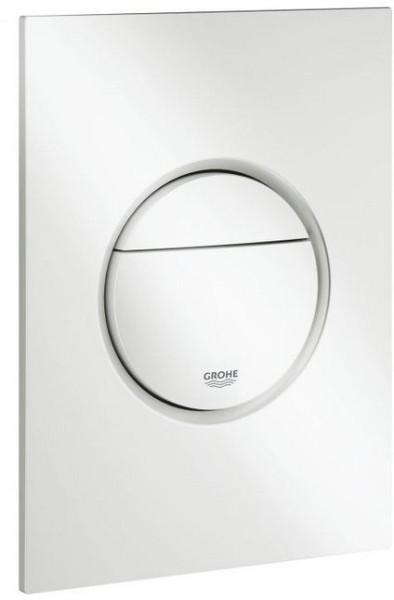 37601SH0 Nova Cosmopolitan S Панель смыва для унитаза, вертикальная, альпин-белый. Фото 1