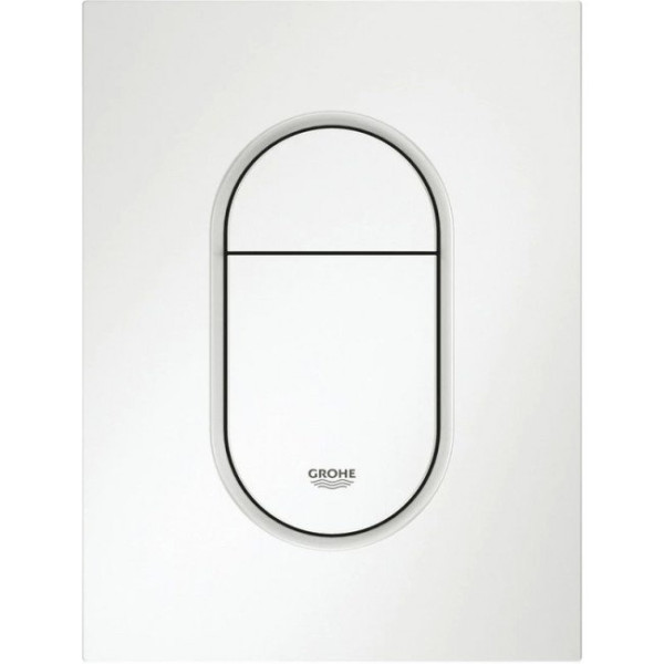 37624SH0 Arena Cosmopolitan Панель смыва для унитаза, размер S, вертикальная, альпин-белый. Фото 2