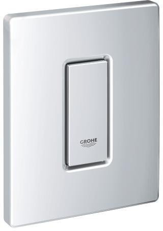 38784000 Skate Cosmopolitan Панель смыва для писсуара (1 режим смыва), хром. Фото 1