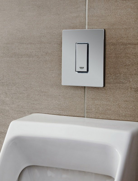 38784000 Skate Cosmopolitan Панель смыва для писсуара (1 режим смыва), хром. Фото 3