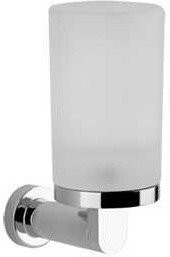 38809-299 EMPORIO стакан настенный, матовый черный. Фото 1