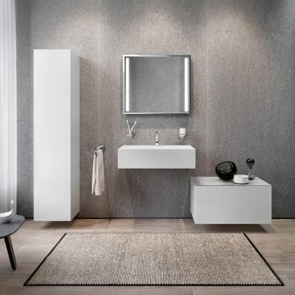 39026380000 EDITION 90 Боковая тумба 800х484х400 mm, структурный лак белый. Фото 3