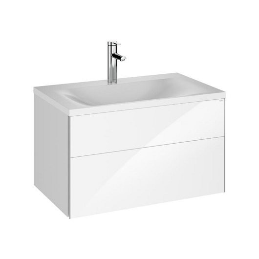 39603210100 ROYAL REFLEX.2 Комплект мебели для ванной 1 (Тумба под умывальник 796х487х450+Умывальник из минерального литья 800х490х30). Фото 1