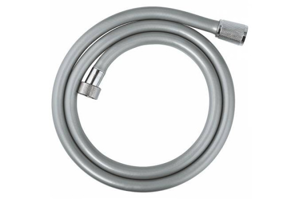 45971001 Relexaflex Душевой шланг пластик, 1250 мм, макс. давление до 5 бар, хром (10шт/бл.уп). Фото 1