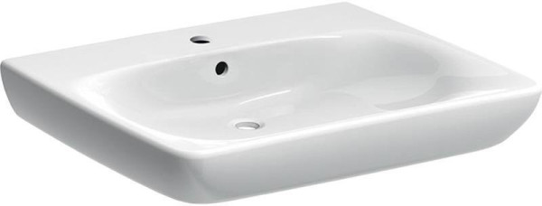 500.292.01.1 Selnova Comfort Раковина 65см, для лиц с ограниченными физическими возможностями, с 1 отв. под смеситель и перелив. Фото 1