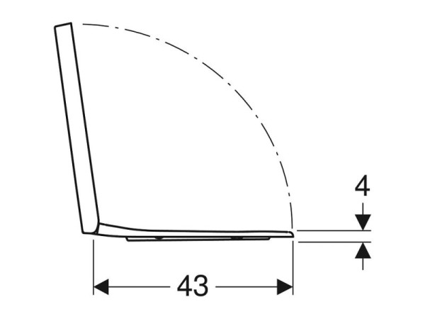 500.337.01.1 Selnova Сиденье с крышкой для унитаза, верхнее крепление, нержавеющая сталь. Фото 3