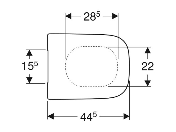 500.337.01.1 Selnova Сиденье с крышкой для унитаза, верхнее крепление, нержавеющая сталь. Фото 4