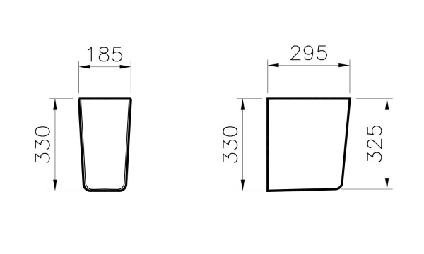 5281B003-7201 S20 полупьедестал, цвет белый. Фото 2