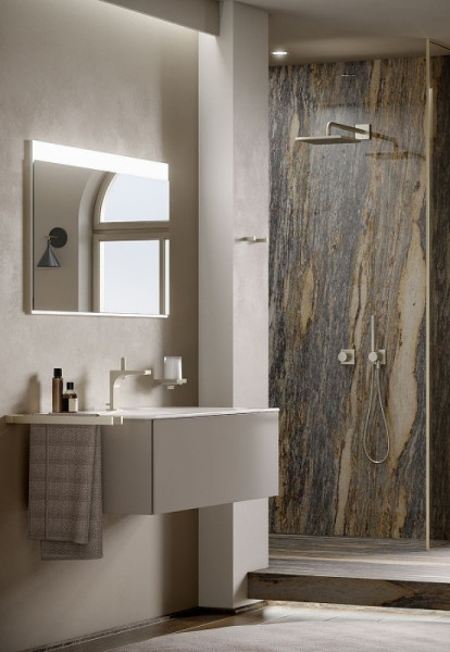 53088010402 EDITION 11 Душевой кронштейн, настенный, вылет 462мм, хром. Фото 3