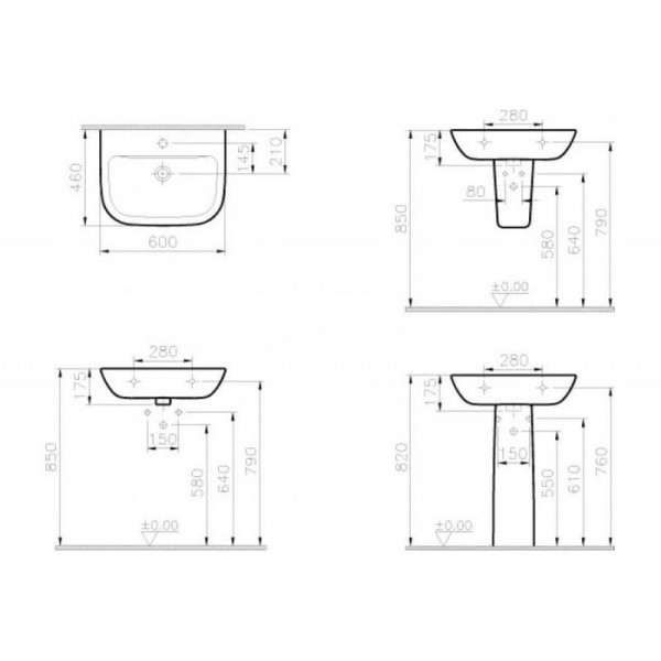 5529B003-0156 S20 Пьедестал, цвет белый. Фото 3