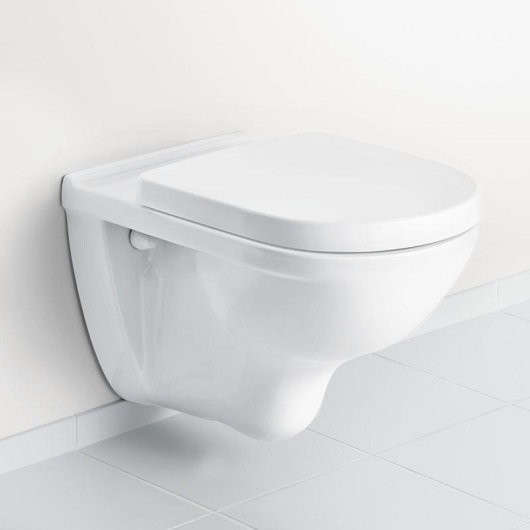 5660 HR01 O.NOVO Комбипак (5660R001 Унитаз 360х560, подвесной, DirectFlush + 9M38S101 Сиденье для унитаза, Quick Release, Soft Closing). Фото 3