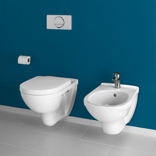 5660 HR01 O.NOVO Комбипак (5660R001 Унитаз 360х560, подвесной, DirectFlush + 9M38S101 Сиденье для унитаза, Quick Release, Soft Closing). Фото 4