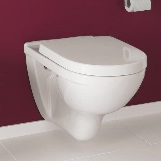 5660 HR01 O.NOVO Комбипак (5660R001 Унитаз 360х560, подвесной, DirectFlush + 9M38S101 Сиденье для унитаза, Quick Release, Soft Closing). Фото 5