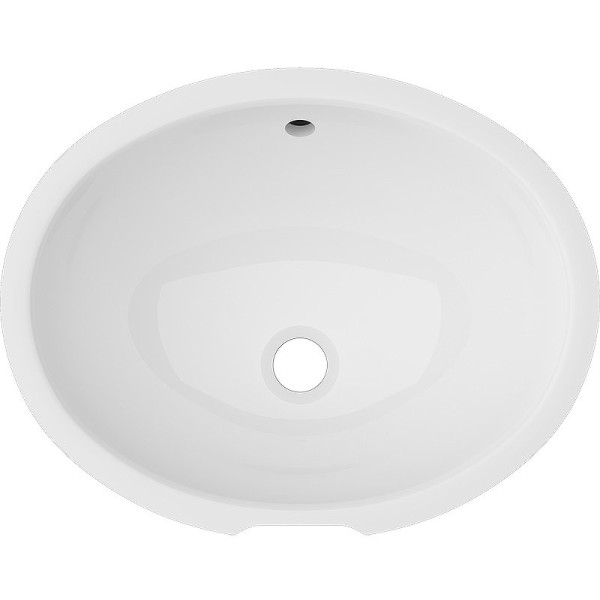 6069B003-0012 Раковина Arkitekt, встраиваемая снизу, 52 см, цвет белый. Фото 4