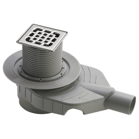 669195 Advantix Top трап для ванной комнаты, монтажная высота 90-110мм, пропускная способность 0,8-1 л/с, d=50, модель 4914.10. Фото 1