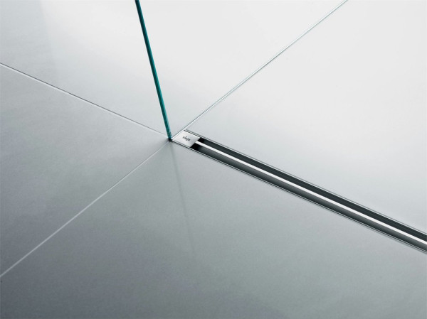 704360 Advantix Vario Set душевой лоток 300-1200мм (пластик),высота 95–165мм, с дизайн-вставкой, заглуш, опорами, сифоном, глянц. хром, модель 4965.21. Фото 8