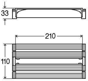 708917 Advantix Vario Соединительный элемент 210 x 110 mm, пластик, модель 4965.12. Фото 2