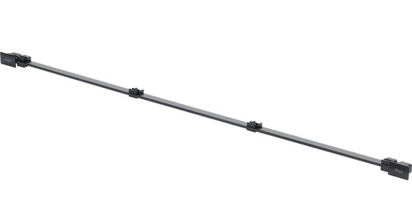 711870 Visign SR3 дизайн-вставка для Advantix Vario 300-1200 мм с компл. для монтажа и бок. накладками, черный, нержавеющая сталь, модель 4965.32. Фото 1