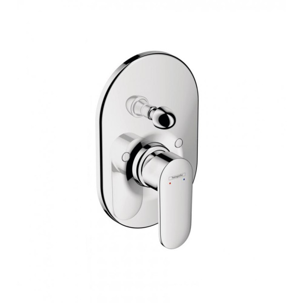 71449000 Vernis Blend Смеситель для ванны, однорычажный, внешняя монтажная часть, хром. Фото 1