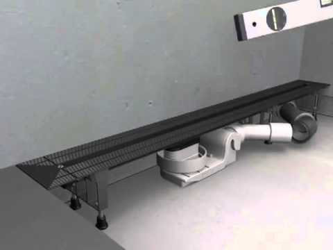 721671 Advantix Vario душевой лоток, проп. способность 0,55-0,6 л/с, L=300-1200, монтажная высота 70-95 мм. Фото 3