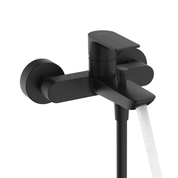 72450670 HG Rebris E смеситель для ванны, матовый черный. Фото 3