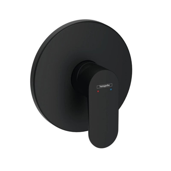 72667670S Set HG Rebris S смеситель для душа (72667670+01800180), матовый черный. Фото 3