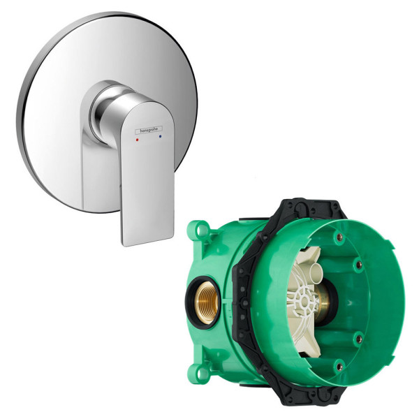 72668000S Set HG Rebris E смеситель для душа встройка (72668000+01800180). Фото 1