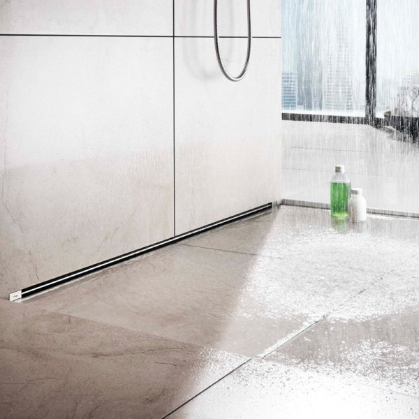 736552 Advantix Vario душевой лоток для встраивания в стену, проп. способность 0,45 л/с, L=300-1200, H=90-160, модель 4967.10. Фото 3