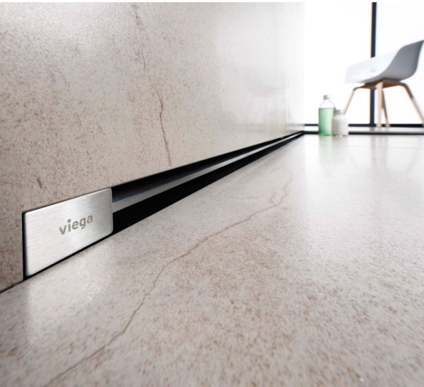 736552 Advantix Vario душевой лоток для встраивания в стену, проп. способность 0,45 л/с, L=300-1200, H=90-160, модель 4967.10. Фото 4