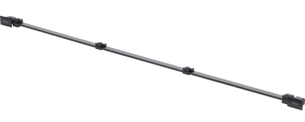 736583 Advantix Vario Дизайн-вставка для душевого лотка для встраивания в стену Advantix Vario, черная, модель 4967.32. Фото 1