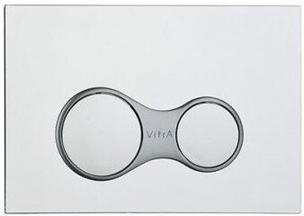 740-0480 Sirius кнопка смыва, цвет глянцевый хром. Фото 1