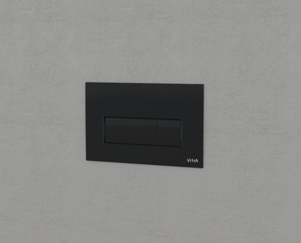 740-2311 Панель смыва Root Square, мат. черн.. Фото 2