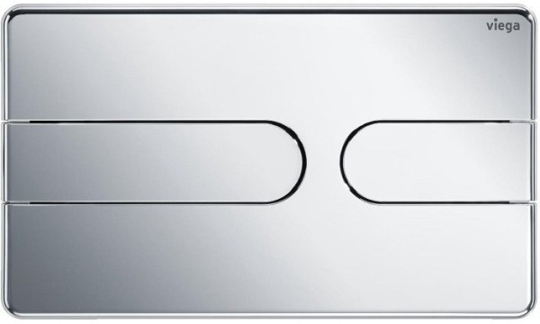 773052 Prevista Панель смыва для унитазов Visign for style 23, пластик, хром, модель 8613.1. Фото 1