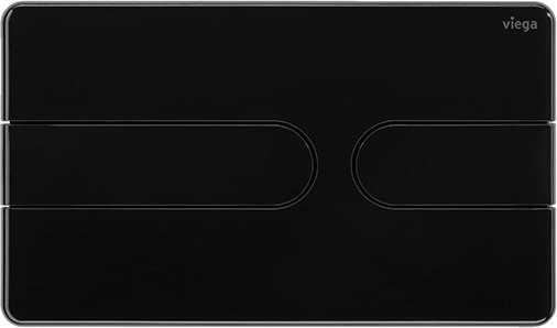 773175 Prevista Панель смыва для унитазов Visign for style 23, пластик, черный насыщенный, модель 8613.1. Фото 1