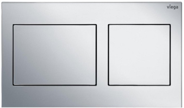 773236 Prevista Панель смыва для унитазов Visign for style 21, пластик, хром, модель 8611.1. Фото 1