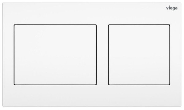 773250 Prevista Панель смыва для унитазов Visign for style 21, пластик альп белый, модель 8611.1. Фото 1
