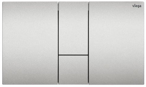 773274 Prevista Панель смыва для унитазов Visign for Style 24, пластик, матовый хром, модель 8614.1. Фото 1