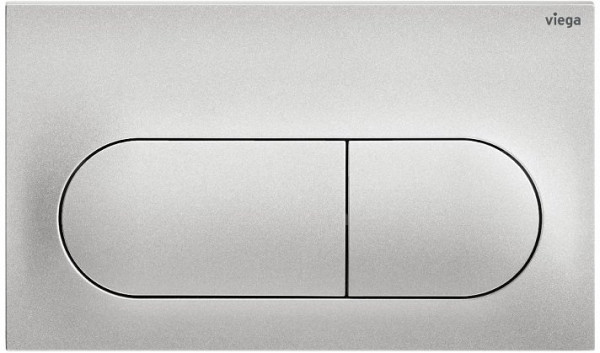 773755 Prevista Панель смыва для унитазов Visign for Life 6, пластик, хром матовый, модель 8602.1. Фото 1