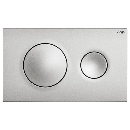 773786 Prevista Панель смыва для унитазов, Visign for Style 20, пластик матовый хром, мод. 8610.1. Фото 1