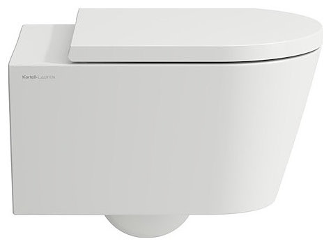 8.2033.7.000.000.1 KARTELL by LAUFEN Подвесной унитаз, безободковый смыв Rimless. Фото 3