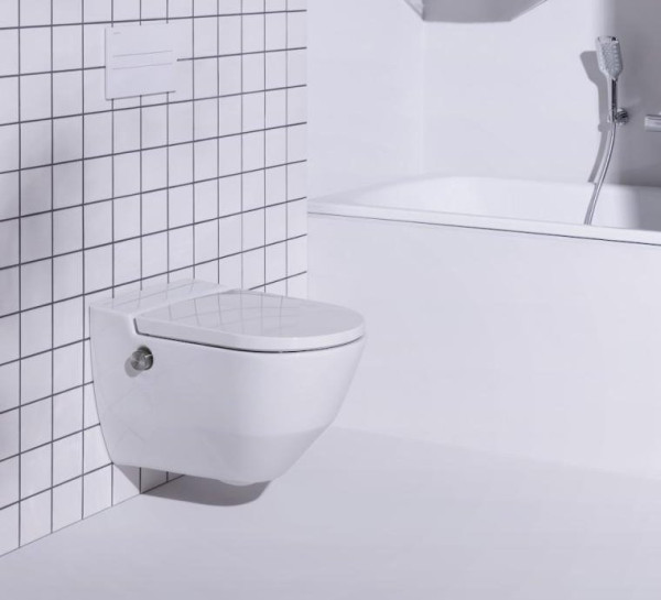 8.2060.1.400.000.1 CLEANET NAVIA Подвесной унитаз-биде, безободковый rimless. Фото 11