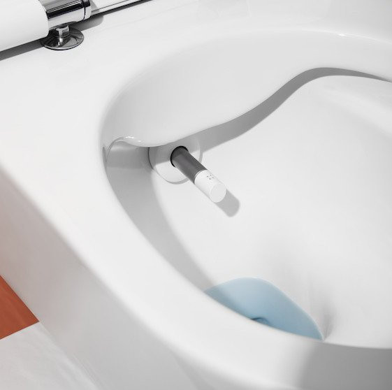 8.2060.1.400.000.1 CLEANET NAVIA Подвесной унитаз-биде, безободковый rimless. Фото 10