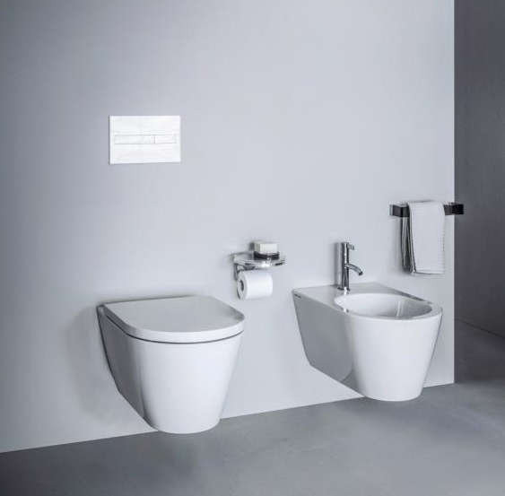 8.9133.3.000.000.1 Kartell Сиденье с крышкой, съемное, механизм мягкого закрывания, круглая форма сиденья. Фото 4